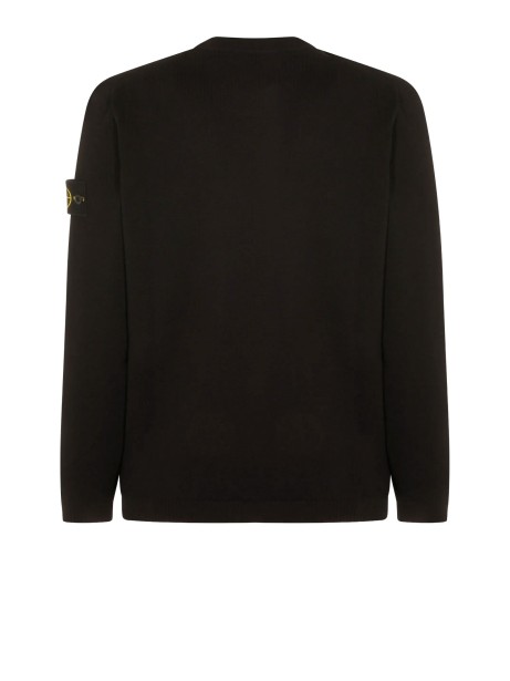 Stone Island Vanisé Brushed Heavy Cotton Jersey Crewneck Sweatshirt