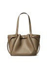 Tory Burch Romy Tote Wild Mushroom - Stylish Leather Handbag