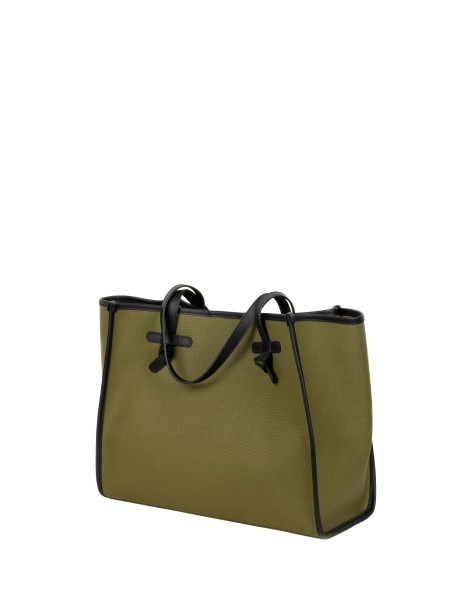 Gianni Chiarini Olive Green Leather Tote Bag 2