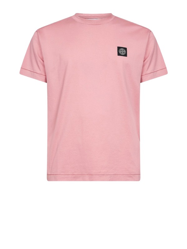 Stone Island Slim-Fit T-Shirt with Compass Patch