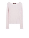 Slim-Fit Wool and Silk Sweater in Pink
