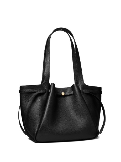Borsa Tote Romy in Pelle Nera di Tory Burch 2