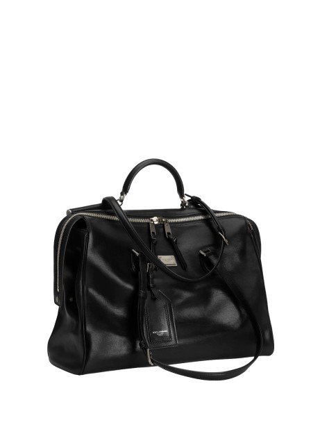 Borsa Vittoria in Pelle di Vitello Nera - Dolce&Gabbana