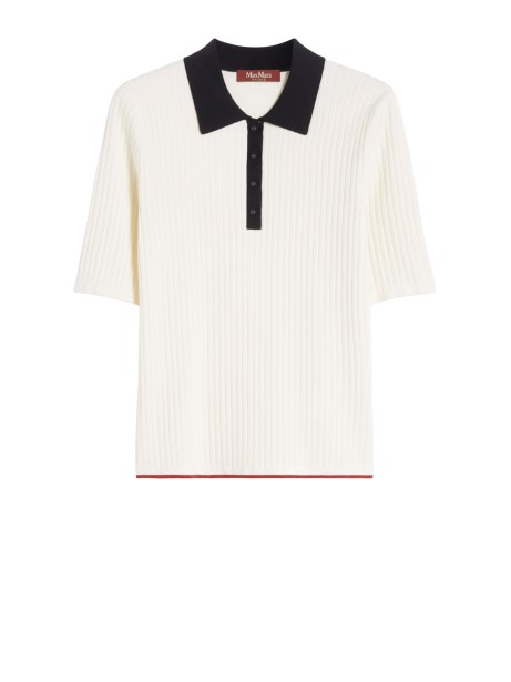 Polo in Maglia Donna Max Mara Studio Mstoscuri