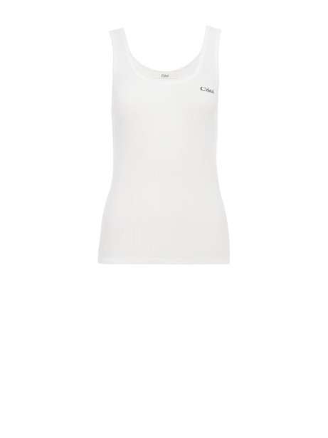 Chloé Women's Logo Tank Top