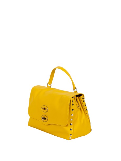 Zanellato Postina® Baby Smooth Leather Bag in Yellow Sole
