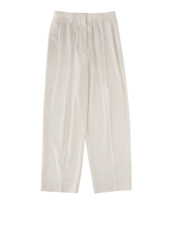 Fabiana Filippi Ivory Palazzo Pants