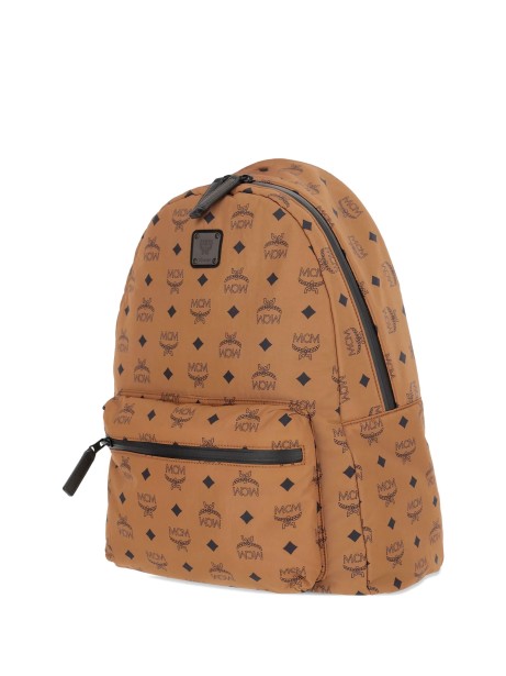 MCM Stark Backpack in Cognac 2