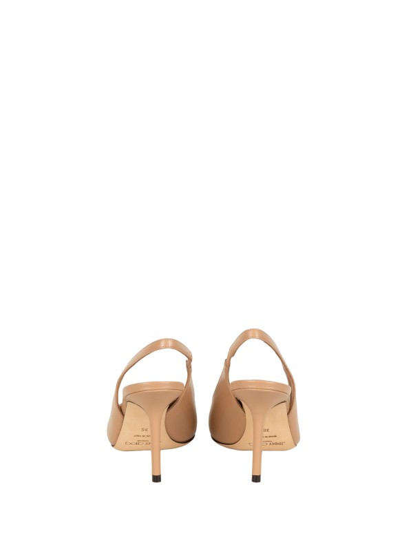 Décolleté Love 85 in pelle di vitello color Chai - Jimmy Choo