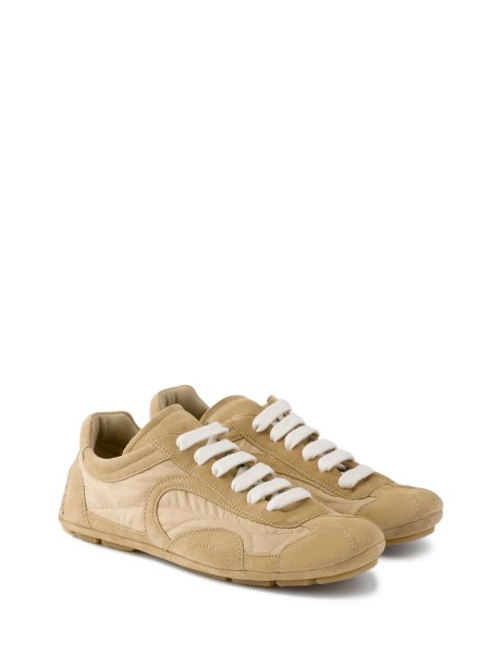 Sneaker Prada Downtown in Pelle Liscia con Logo 2