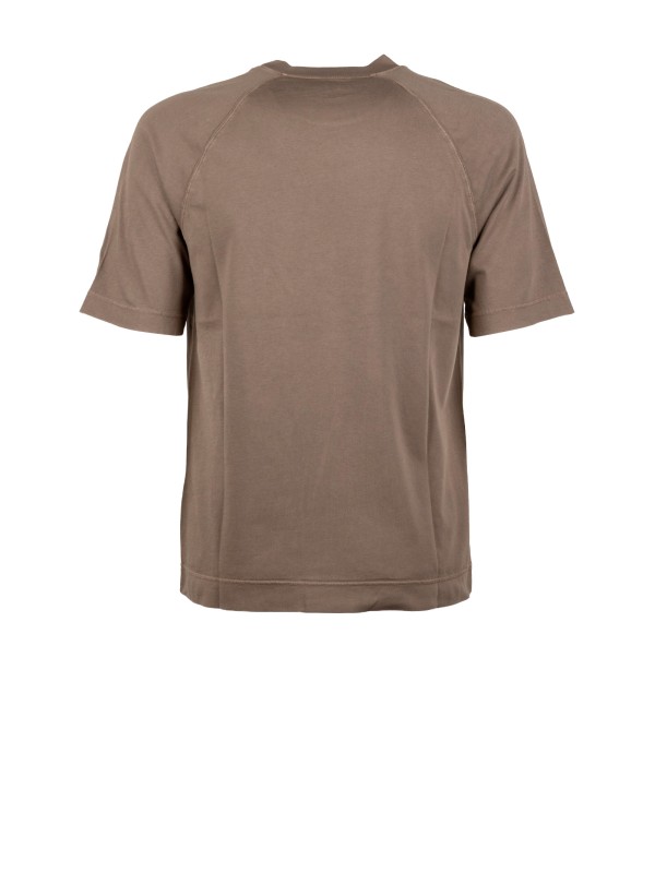 Circolo 1901 Men's Brown Piquet T-Shirt