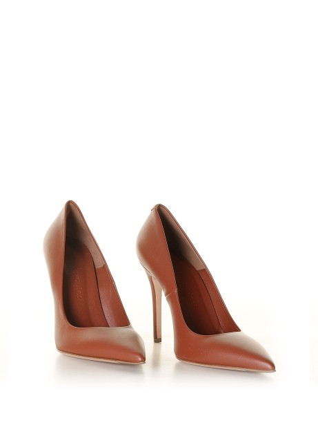 Décolleté stiletto cuoio in pelle 2