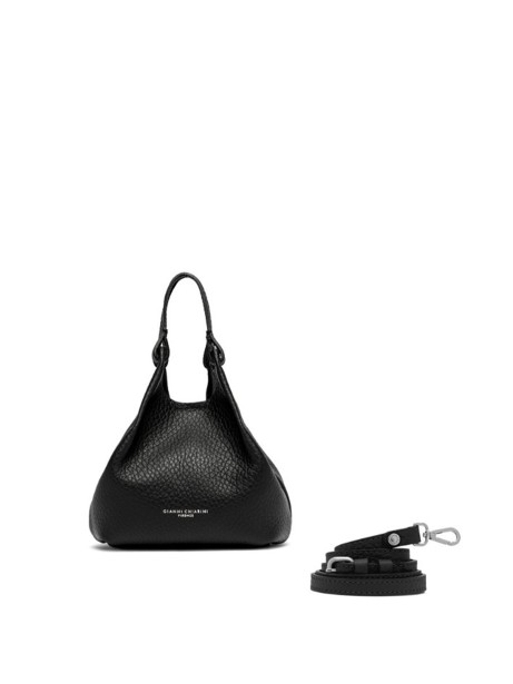 Gianni Chiarini Blue Leather Handbag