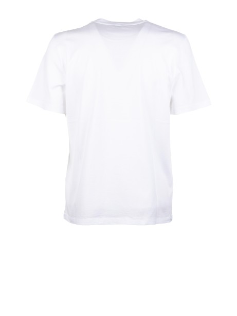 Jacob Cohën White Cotton T-Shirt with Chest Pocket 2
