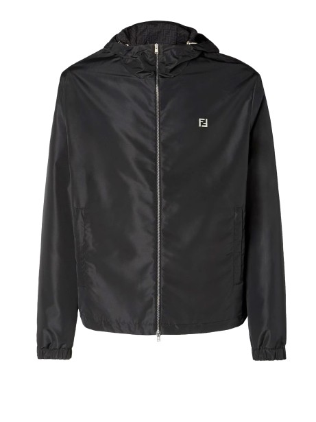 Fendi Black Technical Fabric Blouson