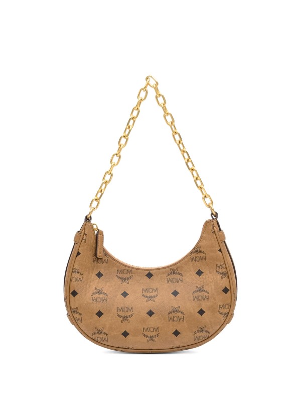 MCM Small Aren Monogram Bag