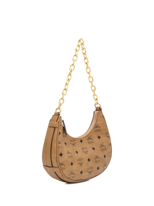 MCM Small Aren Monogram Bag