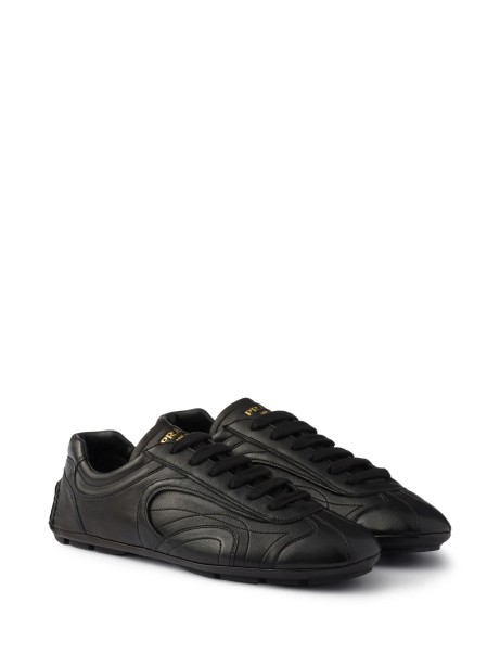 Prada Montecarlo Re-Edition 2005 Antiqued Nappa Leather Sneakers