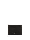 Dolce & Gabbana Black Woven Plongé Calfskin Card Holder