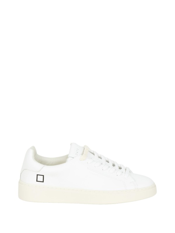 D.A.T.E. Sneakers Levante Mono Bianco - Eleganza e Comfort