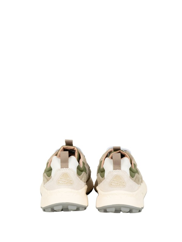 Flower Mountain Yamano 3 Uni Low-Top Sneakers in Military Green