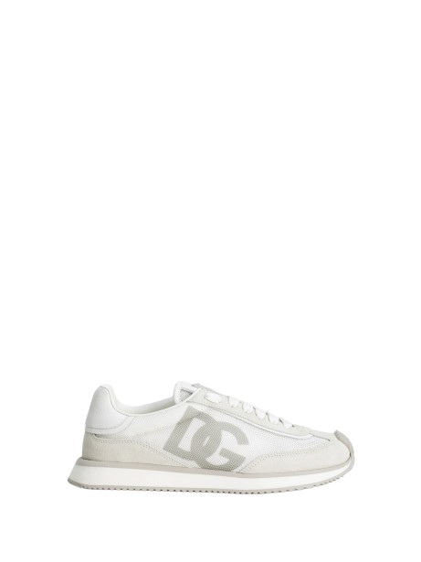 Dolce & Gabbana DG Cushion Mixed-Material Sneakers