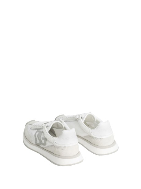 Dolce & Gabbana DG Cushion Mixed-Material Sneakers
