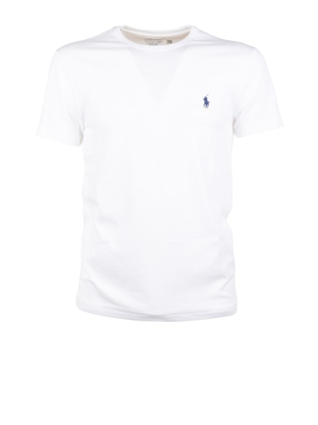 T-shirt Polo Ralph Lauren Classic Fit Heavyweight Jersey - Bianco