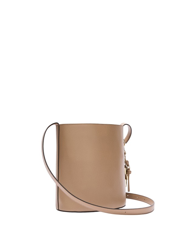 Furla Roxie Small Bucket Bag in Toffee