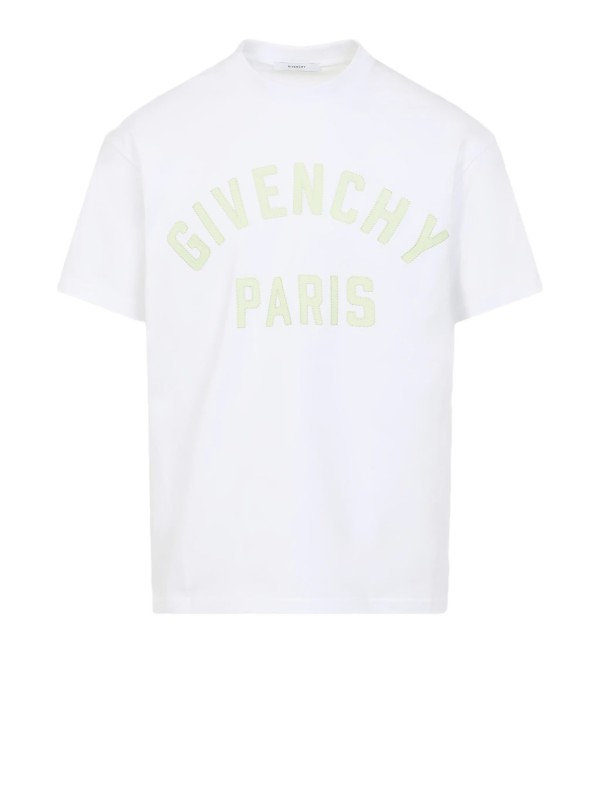 T-shirt oversize in cotone con logo GIVENCHY Paris