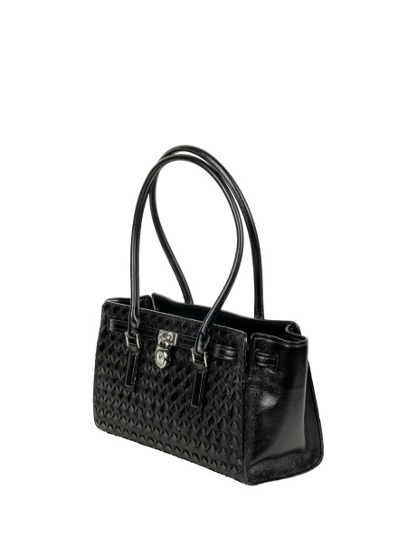 Borsetta a tracolla Hamilton in pelle nera - Michael Kors 2