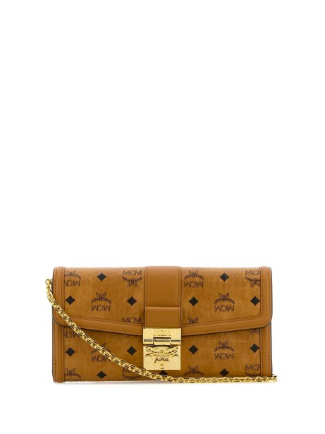 MCM Tracy Wallet on Chain in Cognac