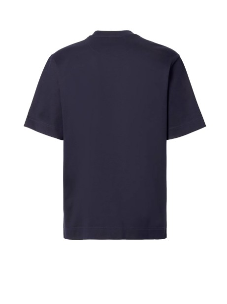 T-Shirt in Cotone Blu Uomo Fendi 2