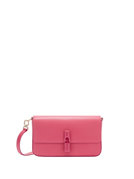 Furla Iride Crossbody Bag Velvet Pink