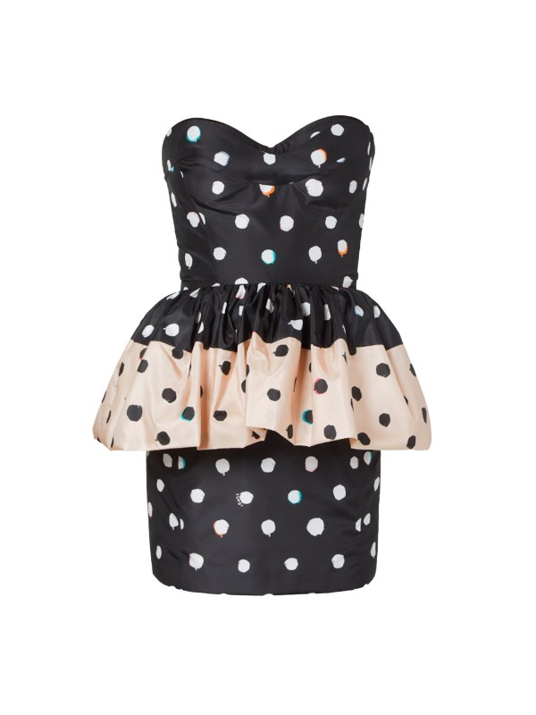 Fendi Feel Black Leather and Brown FF Fabric Slides