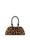 Givenchy Antigona East-West Mini Leopard Print Leather Bag