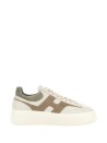 Hogan H-Stripes Leather Sneakers