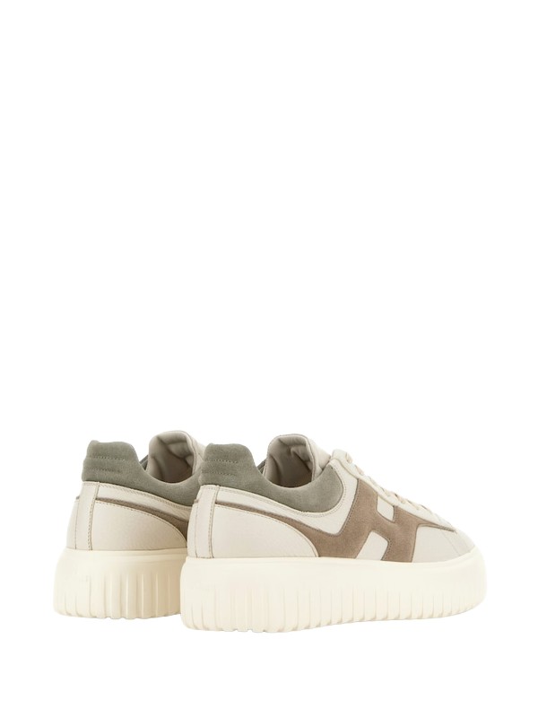 Hogan H-Stripes Leather Sneakers