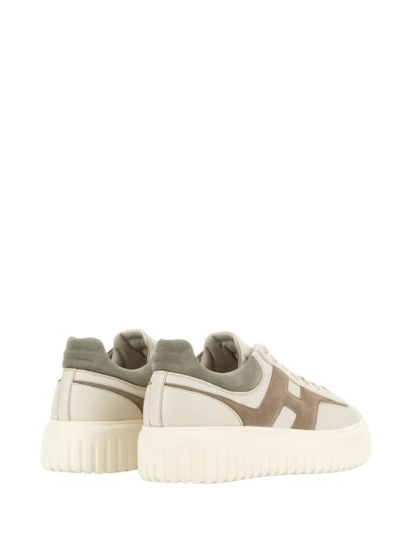 Hogan H-Stripes Leather Sneakers
