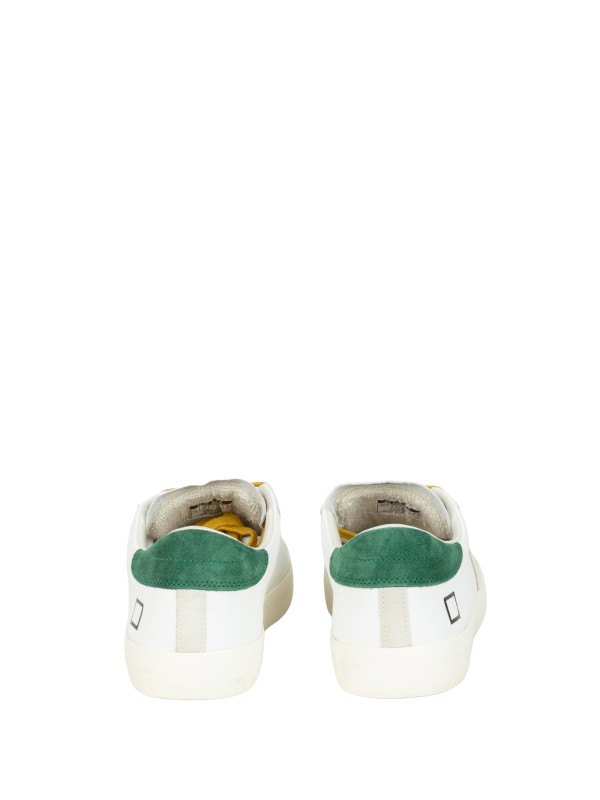 Hill Low Calf White-Green - Sneaker Uomo
