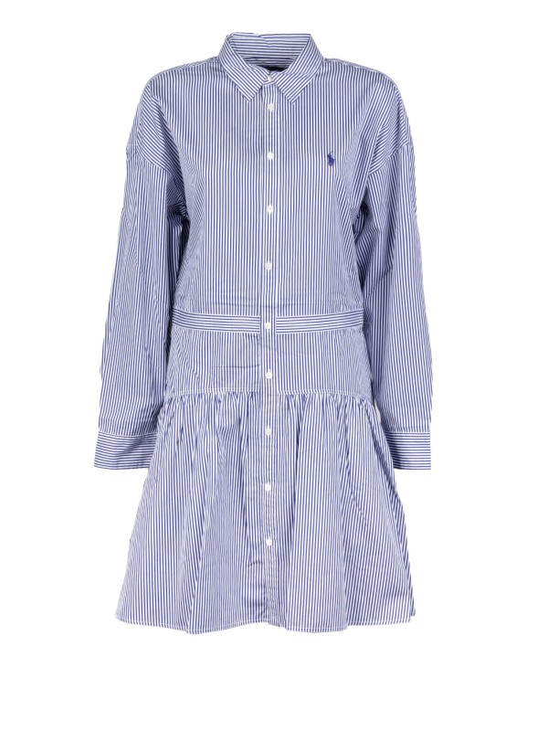 Polo Ralph Lauren Striped Cotton Shirtdress