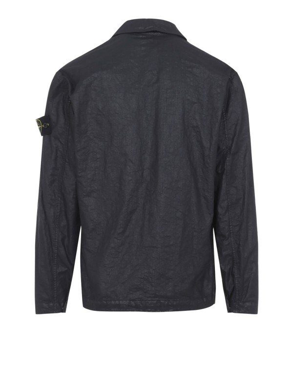 Camicia Relaxed Overshirt Naylon Panama Stone Island