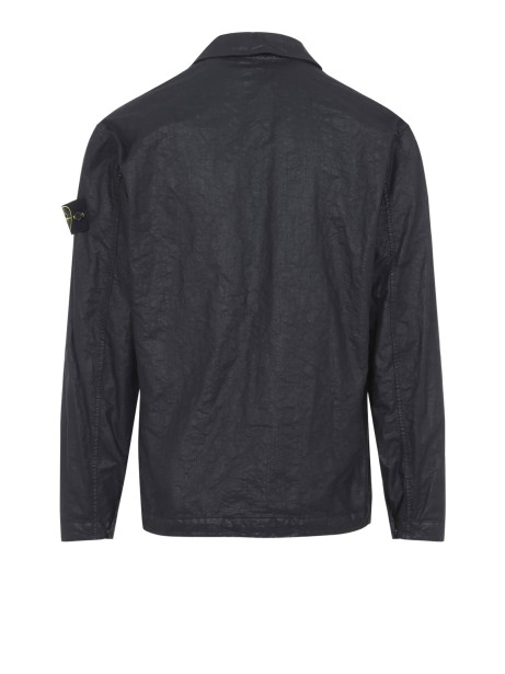 Camicia Relaxed Overshirt Naylon Panama Stone Island