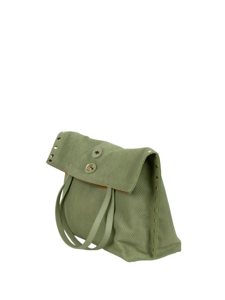 Zanellato A' Spasso M Light Green Leather Tote