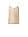 Fabiana Filippi Satin Lingerie Top in Maple