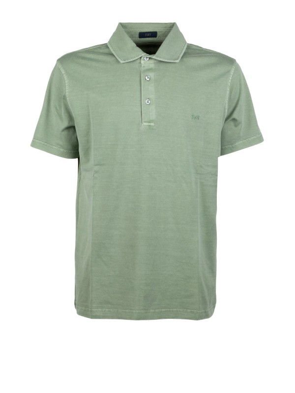 Fay Men's Polo Shirt - Premium Cotton Polo for Men