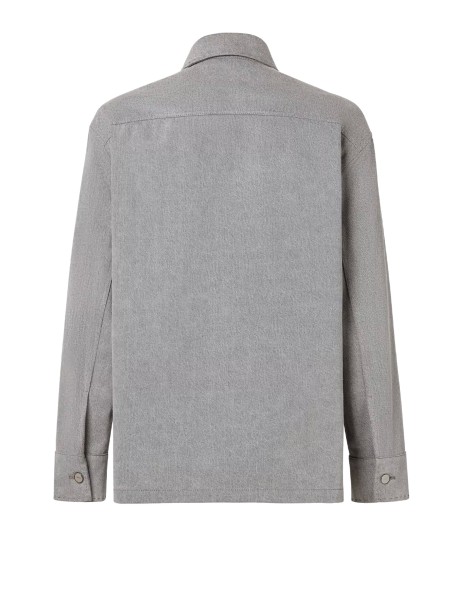 Giacca Go-To in Denim Grigio Fendi 2