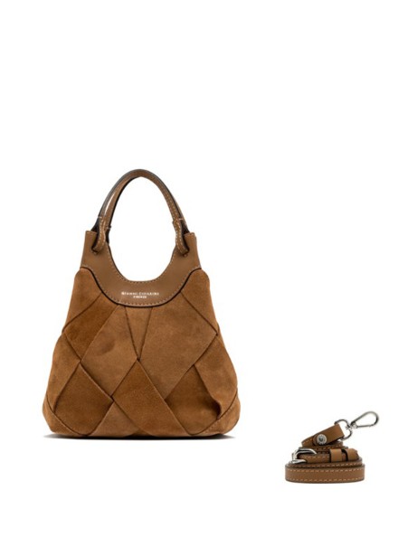 Gianni Chiarini DUA Leather Shoulder Bag