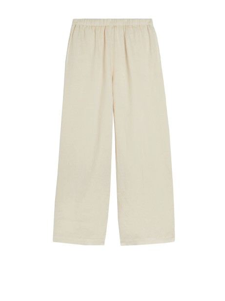 Aspesi Garment-Dyed Linen Trousers