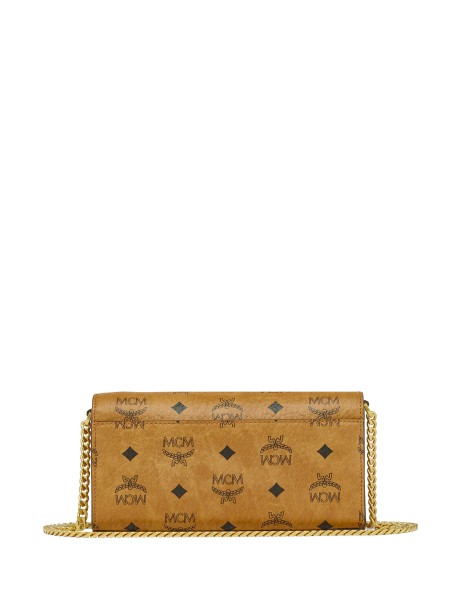 MCM Aren Crossbody Bag in Cognac 2
